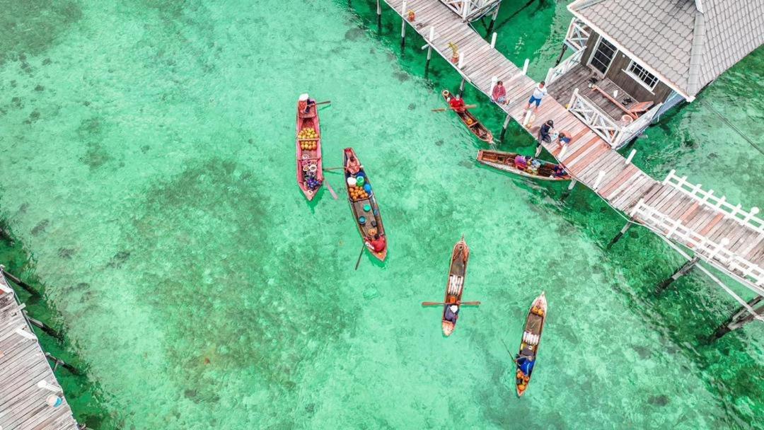 דירות Mabul Island Billabong Scuba מראה חיצוני תמונה